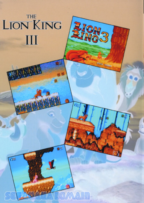 The Lion King 3 (Homebrew) — Box back